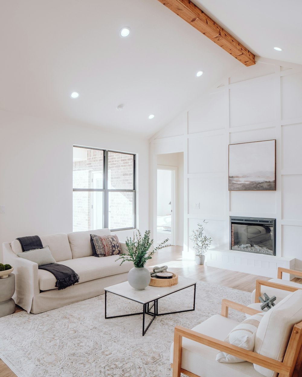 Bright, modern New Zealand living room with natural light